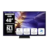 Samsung OLED 4K Vision AI Smart TV 48'' QE48S94FAEXZT, NQ4 AI Gen3 Processor, 4K AI Upscaling Pro, Motion Xcelerator 144Hz, Dolby Atmos & OTS Lite, LaserSlim Design, 2025