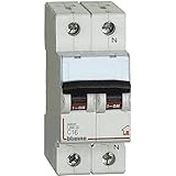 Bticino SFC810NC16 Interruttore Magnetotermico, per la Protezione contro i Cortocircuiti e Sovraccarichi di Circuiti Elettrici, 2 Moduli DIN