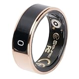 Bewinner Smart Ring Fitness Tracker con Display Digitale, Connessione, Controllo Gestuale, Contapassi per Camminare, Correre, Andare in Bicicletta, Nuotare, Monitor (ID 19mm / 0.75in)