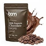 BAM Cioccolato per Fontana – Gocce di Cioccolato al Latte per Fontane e Fondute – Cioccolato da Sciogliere per Dolci e Frutta - 500g