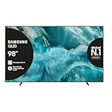 Samsung QLED 4K Vision AI Smart TV 98'' QE98Q7FAAUXZT Q7F, Q4 AI Processor, 100% Volume Colore con Quantum Dot, Motion Xcelerator, OTS Lite & Adaptive Sound, SlimLook Design, 2025
