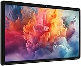 MUISOO Tablet Android 15, Octa-Core da 10 pollici, 20 GB + 64 GB (espandibile a 1 TB), tablet Android con Bluetooth 5.3, WiFi 6, doppia fotocamera, 5 MP + 8 MP, Face ID, 4G dongle wireless (nero)