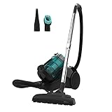 Cecotec Aspirapolvere da slitta senza sacchetto Conga Rockstar Multicyclonic Compact. 800 W, Multiciclonico, capacità fino a 2,5 L, filtro ad alta efficienza, tubo telescopico metallico, accessori
