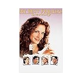 Famosa attrice di film americano e televisione Julia Roberts Starring film copertina 4 poster di tela di canapa decorazione della camera da letto paesaggio sport ufficio decorazione regalo 40 × 60 cm