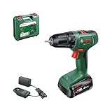 Bosch Trapano avvitatore a batteria EasyDrill 18V-38 (1 batteria da 2,5 Ah; sistema 18 volt; in custodia per il trasporto)