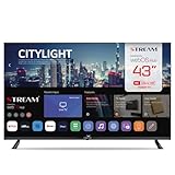 Stream System - WebOS TV Smart 43' 8.1, UHD 4K, LG Magic Remote Control, HDR10, Frameless (senza cornice), Controllo vocale compatibile con (LG Thinq AI + Alexa) Modalità Hotel incluso - Modello