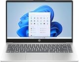 HP Laptop 14-ep0003sl, PC Portatile 14', Display 14' FHD Antiriflesso, Notebook, Intel N100, 4GB RAM, 128GB SSD, Intel UHD Graphics, Webcam TNR, Windows 11, Computer Portatile, Argento, QWERTY
