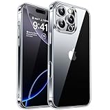 CANSHN Cover per iPhone 16 Pro Max(6,9 Pollici), [Protezione Completa Della Fotocamera], Custodia Protettiva Antiurto per Telefono- Trasparente