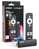 STRONG SRT41 Google TV Stick 4K UHD, Android 11, Wi-Fi, Chromecast Integrato, Assistente Vocale Google, HDR10+, Dolby Atmos, Netflix, Prime Video, YouTube, Disney+
