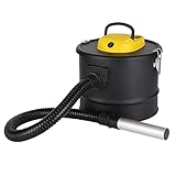 Ardes AR4A12 Ashpiro 12 – Aspiracenere professionale con serbatoio da 12 litri, filtro lavabile, funzione soffiante e potenza 800 W per caminetti, barbecue e stufe