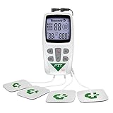TESMED Fit 5.4: Elettrostimolatore Muscolare per EMS, TENS, Massaggio (3 in 1), 22 Programmi di cui 6 Personalizzabili, Perfetto per Alleviare il Dolore e Stimolare Addominali, Glutei, Pettorali.