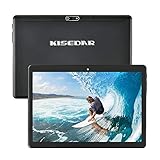 KISEDAR Tablet Android 10.0 10.1 'PC4GB RAM 64GB Tablet Tablet sbloccato Quad Core, adatto per telefono cellulare 3G, slot per scheda SIM doppia fotocamera, Bluetooth, GPS, WiFi ...