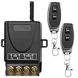 Interruttore Telecomando Senza Fili 433MHz, AC 230V/ 220V 30A Remoto Wireless Interruttore ad Alta Potenza per Pompa Dell'acqua, Elettrodomestici, Luce, Irrigazione Agricola
