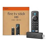 Amazon Fire TV Stick HD, TV gratuita e in diretta, telecomando vocale Alexa, controlli per Casa Intelligente, streaming HD