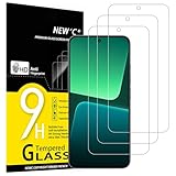 NEW'C 3 Pezzi, Vetro Temperato per Xiaomi 13, NON compatibile Xiaomi 13T, Pellicola Prottetiva Anti Graffio, Anti-Impronte, Senza Bolle, Durezza 9H, Ultra Resistente