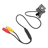 Operitacx Telecamera Retromarcia Auto Con Led Visione Notturna Angolo Ampio Plastica Durevole Sicurezza Parcheggio Retrocam Backup