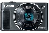 Canon SX620 HS PowerShot Fotocamera Digitale Compatta, Nero [Versione EU]