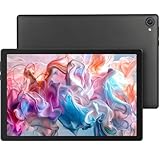 Laptok Tablet, 10 Pollici Android Tablet Octa-Core, 64GB ROM 1TB Espandibili, WiFi 6, BT 5.3, Face ID, Schermo 1280x800 HD IPS, Widevine L1, Doppia Fotocamera 5MP+8MP, 5000mAh（Nero）