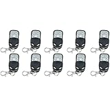 GC GLOBALCOMMERCE Telecomando per cancello automatico, Unniversale a 433,92 mhz, Confezione da 10