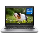 HP Elitebook 840 G3 Computer Portatile 14in FHD Notebook, Intel Core i7-6600u, RAM 8 GB, SSD 256 GB, US QWERTY Tastiera, Win11 Pro (rinnovato)