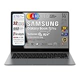 Samsung Notebook, Galaxy Book5 Pro display AMOLED 3K WQXGA+ (14”) Touch Screen, Intel Core Ultra 7-258V, Ram DDR5 32Gb 8533MHz, SSD Nvme da 1Tb, Ultraleggero 1,23 Kg, Win11 Pro, Gar. Italia