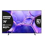 Samsung Crystal UHD 4K Smart TV 75'' UE75U8090FUXZT, Crystal 4K Processor, HDR, Smart Experience, OTS Lite & Adaptive Sound, Metal Stream Design, 2025