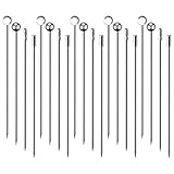 Cocktail Picks Stick, 20Pcs Stainless Steel Martini Picks, Reusable Metal Cocktail Skewers Olives Appetizers Bloody Mary Brandied