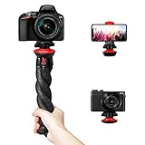 Fotopro Treppiede flessibile per smartphone, mini fotocamera cavalletto supporto con montaggio per Phone ActionCam