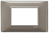 Vimar Placca 3 m, Reflex Cenere