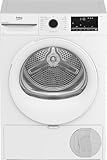 Beko BMT104EW – Asciugatrice a Libera Installazione 10 Kg, Motore Inverter, Classe C, SteamCure, 15 Programmi, Display XL, Bianco – 84,6 x 59,8 x 67,2 cm (AxLxP)