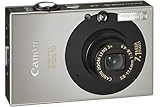 Canon IXUS 70 - Fotocamera digitale da 7 MP, zoom ottico 3x, display da 6,4 cm (2,5'), colore: Argento/Nero