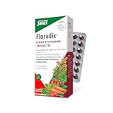 Salus Floradix - Integratore alimentare con Ferro e Vitamine per contribuire a ridurre la stanchezza e la fatica - 84 tavolette x 42 giorni