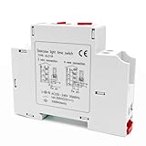 SiRyder Temporizzatore Luci Scale,AC 220-240V Interruttore Timer 220V Interruttore Automatico Del Temporizzatore Della Scala per Le Scatole Della Luce Della Pubblicità Del Corridoio Della Scala