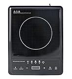 FLM SYSTEM Piastra induzione fornello portatile elettrico piano cottura cucina 2000W