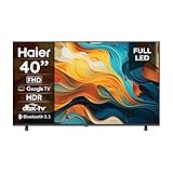 Haier LED Full HD H40K85EFX 40' Smart TV, Google TV, HDR 10, Google Assistant, Bluetooth 5.1, DBX TV, HDMI 2.1 x 4