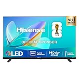 Hisense TV 40' QLED Full HD 2025 40E53QT, Smart TV VIDAA U8, HDR10, Game Mode, Dolby Atmos, Works with Alexa, Tuner DVB-T2/S2 HEVC 10, lativù, 40'', 2025 QLED