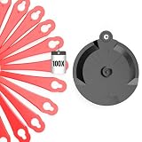 100 lame di ricambio per rasaerba a batteria Florabest FRTA 20 A1, Lidl, IAN 282232