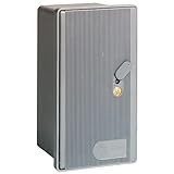 Contenitore Nicchia Contatore Enel Energia Elettrica a Parete Incasso Palo da Esterno con Serratura per Chiusura di Protezione (1 Posto Monofase)