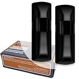 koomando Fotocellule Universali cancello KFT609 da Esterno,12V/24V AC/DC, Orientabili 180° Doppio LED di Stato, Certificate con Blocco Sicurezza, per Serranda Garage, Cancello Automatico, Allarme