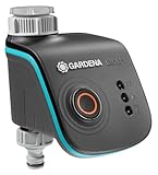 Gardena smart Water Control: Computer per irrigazione intelligente comandabile da smart App, sistema di allarme antigelo, tecnica a valvole (19031-20)