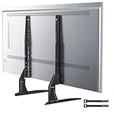 BONTEC Supporto Piedistallo TV per Schermi TV LED LCD OLEDPlasma da 22-65 pollici, Può Supportare in Sicurezza 50 kg e il Peso Massimo. VESA 800 x400mm