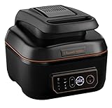 Russell Hobbs Friggitrice ad aria + Multicooker, XXL 5.5 L, 8 funzioni cottura, Energy saving, doppie resistenze come un forno, no olio, 1600 W, lavastoviglie ok, max 260°C, Satisfry & Grill 26520-56