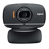 Logitech C525 Webcam Portatile, HD 720p/30fps, Videochiamata HD Widescreen, Pieghevole, ‎Correzione Luce HD, Messa a Fuoco Automatica, Per Skype, FaceTime, ‎Hangouts, PC/Mac/Laptop/Macbook/Tablet