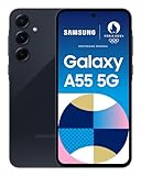 Smartphone SAMSUNG Galaxy A55 5G 128GB Blu notte - [Versione Tedesca, Spagnola, Francese, UK, Belga, Olandese, Danese, Finlandese, Norvegese, Svedese]