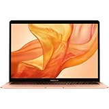 2018 Apple MacBook Air Retina with Intel 1.6 GHz Core i5 (13-inch, 8GB RAM, 128GB SSD Storage, Qwerty Italian) - Gold (Ricondizionato)