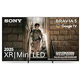 Sony BRAVIA 5 - XR|Mini LED| Processore AI XR | Acoustic Multi-Audio | Dolby Vision/Atmos | IMAX Enhanced | Google TV (2025)|Google Cast | Apple AirPlay 2| Eco Dashboard 2 |Menu di gioco 2-55pollici