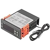 ARCELI AC 110V-220V Fahrenheit / Centigrado Termostato digitale Termostato Modalità caldo / freddo con relè sensore 2