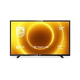 Philips Tv Led HD 32 Pollici, USB, HDMI, 1366 x 768 Pixel, Nero, 73.3 x 16.7 x 45.4 Cm