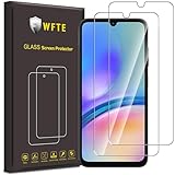 WFTE [2-Pezzi Vetro Temperato per Samsung Galaxy A05/A05S Pellicola Protettiva [Durezza 9H][ Anti graffio][Anti-Impronte][Senza Bolle] Pellicola Protettiva per Samsung Galaxy A05/A05S