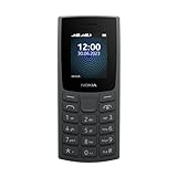 Nokia 110 2023 Telefono Cellulare Dual Sim, Display 1.8' a colori, Fotocamera, Charcoal [Italia]